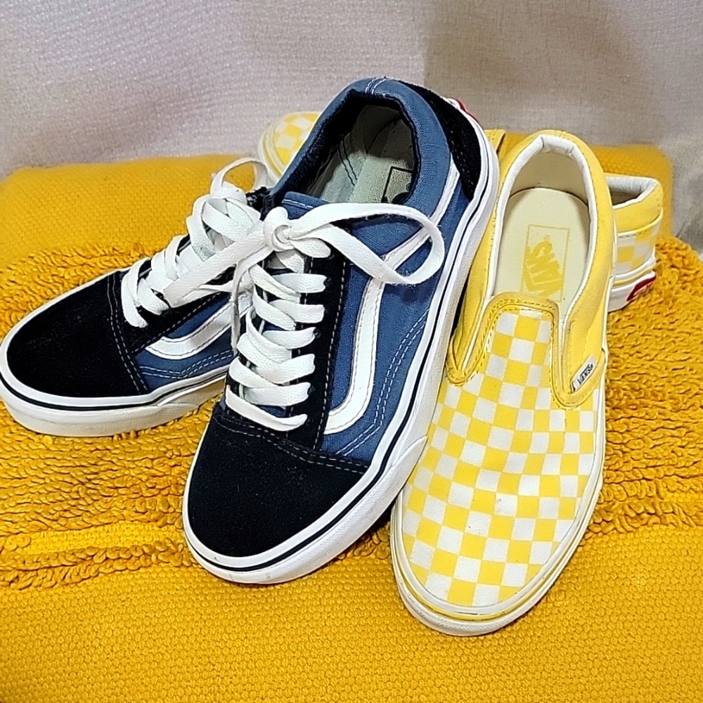 2 pairs of Vans Shoes